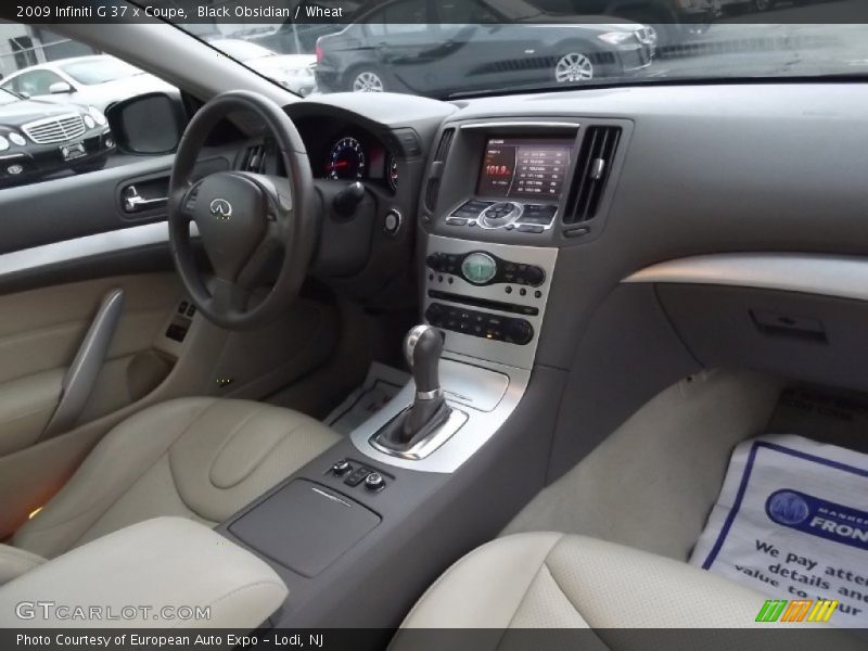 Black Obsidian / Wheat 2009 Infiniti G 37 x Coupe