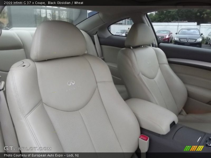 Black Obsidian / Wheat 2009 Infiniti G 37 x Coupe