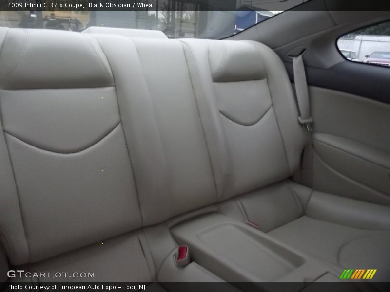 Black Obsidian / Wheat 2009 Infiniti G 37 x Coupe