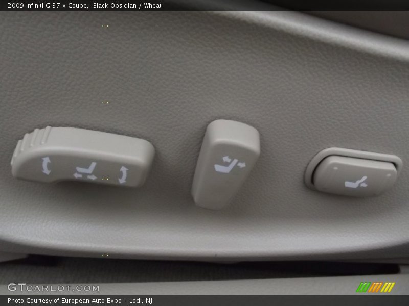 Black Obsidian / Wheat 2009 Infiniti G 37 x Coupe