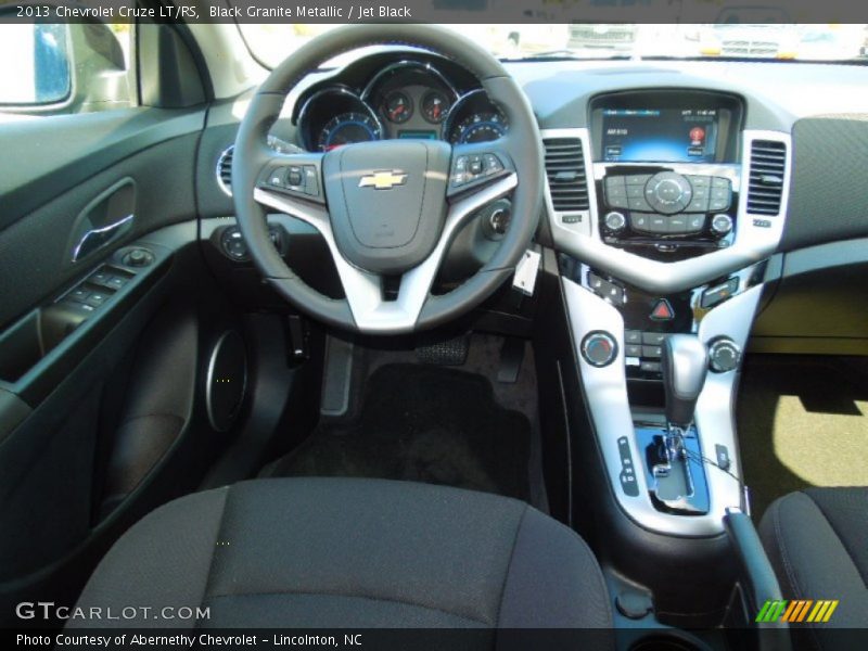 Black Granite Metallic / Jet Black 2013 Chevrolet Cruze LT/RS