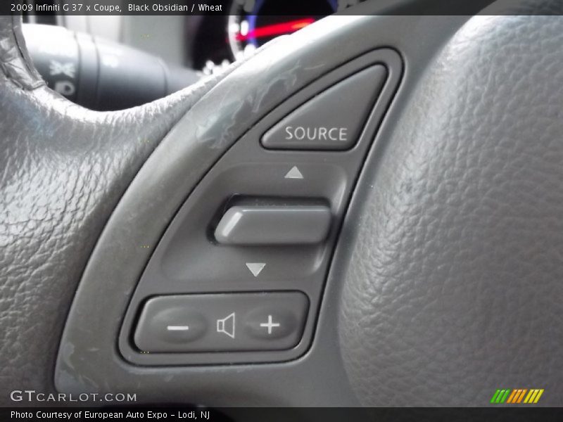 Black Obsidian / Wheat 2009 Infiniti G 37 x Coupe