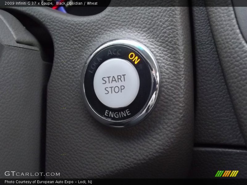 Black Obsidian / Wheat 2009 Infiniti G 37 x Coupe