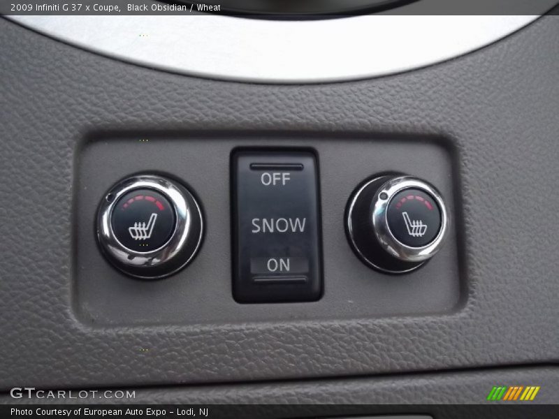 Black Obsidian / Wheat 2009 Infiniti G 37 x Coupe