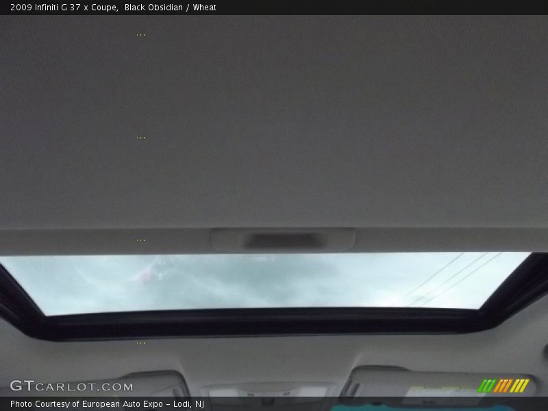 Black Obsidian / Wheat 2009 Infiniti G 37 x Coupe