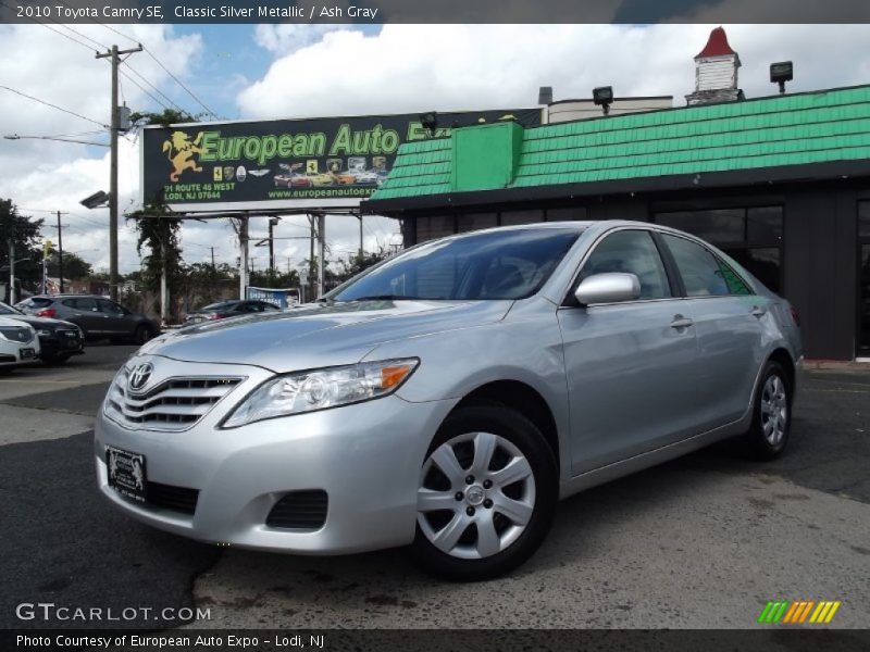 Classic Silver Metallic / Ash Gray 2010 Toyota Camry SE
