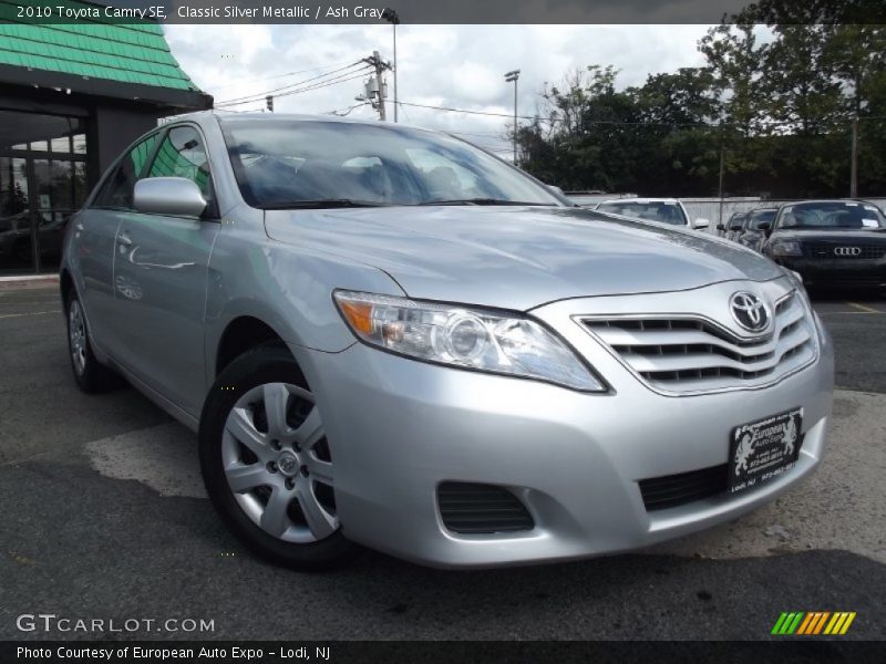 Classic Silver Metallic / Ash Gray 2010 Toyota Camry SE