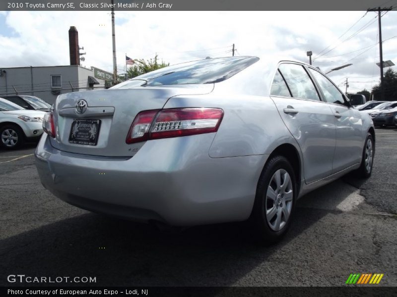 Classic Silver Metallic / Ash Gray 2010 Toyota Camry SE