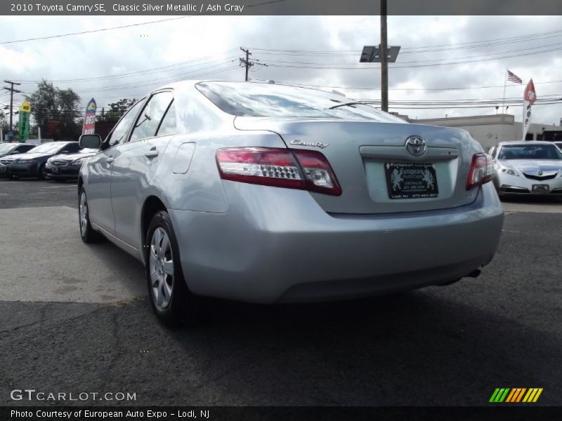 Classic Silver Metallic / Ash Gray 2010 Toyota Camry SE