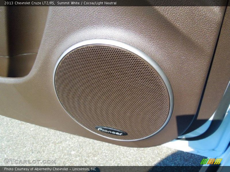 Audio System of 2013 Cruze LTZ/RS