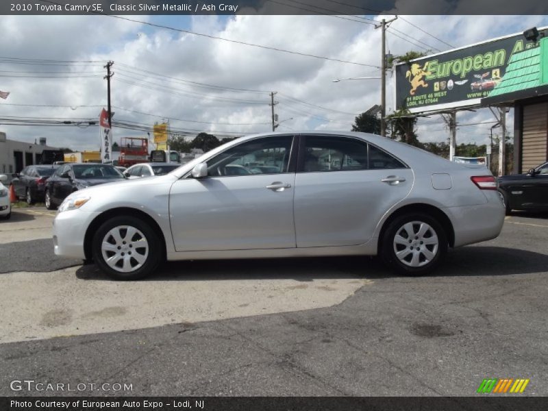 Classic Silver Metallic / Ash Gray 2010 Toyota Camry SE