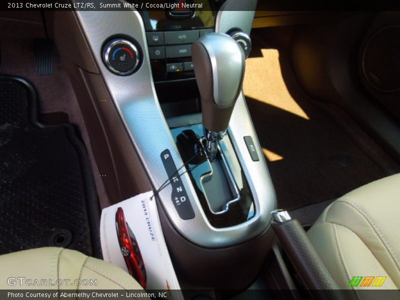  2013 Cruze LTZ/RS 6 Speed Automatic Shifter