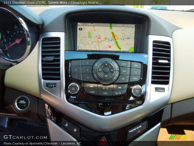 Controls of 2013 Cruze LTZ/RS