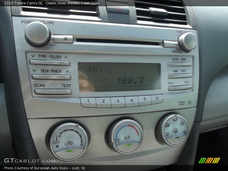 Classic Silver Metallic / Ash Gray 2010 Toyota Camry SE