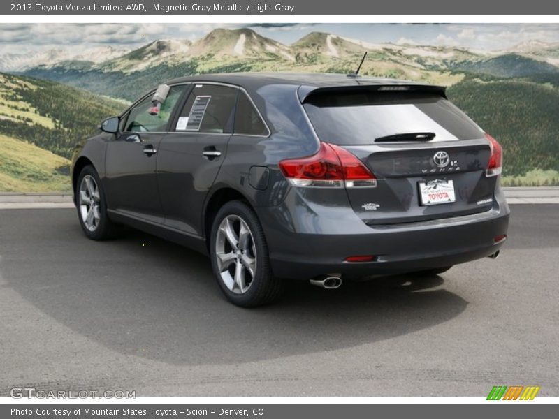 Magnetic Gray Metallic / Light Gray 2013 Toyota Venza Limited AWD