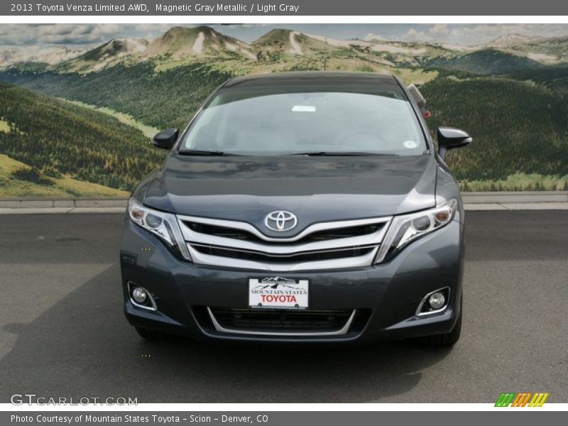 Magnetic Gray Metallic / Light Gray 2013 Toyota Venza Limited AWD