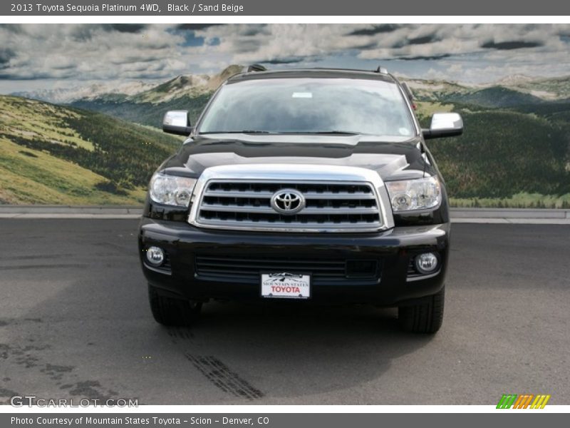 Black / Sand Beige 2013 Toyota Sequoia Platinum 4WD