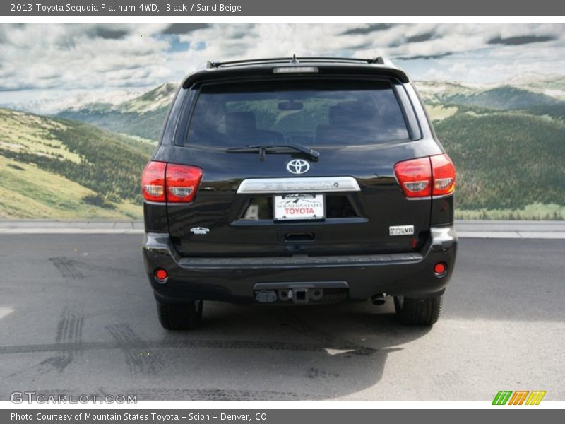 Black / Sand Beige 2013 Toyota Sequoia Platinum 4WD