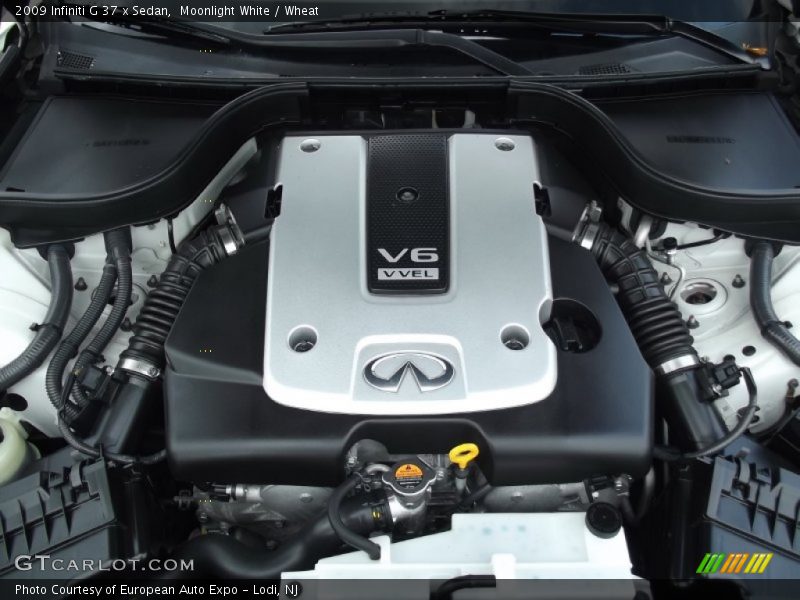 Moonlight White / Wheat 2009 Infiniti G 37 x Sedan