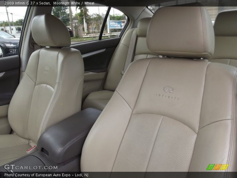 Moonlight White / Wheat 2009 Infiniti G 37 x Sedan