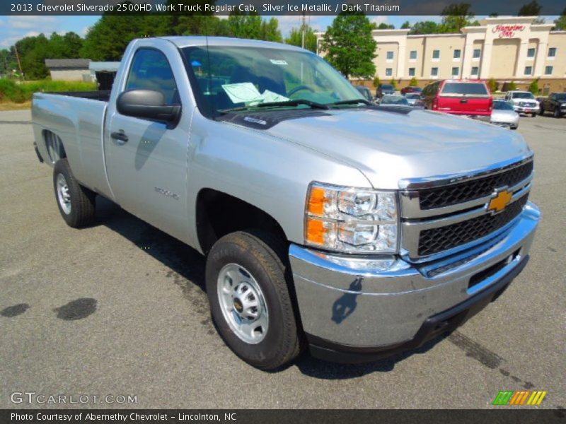 Front 3/4 View of 2013 Silverado 2500HD Work Truck Regular Cab