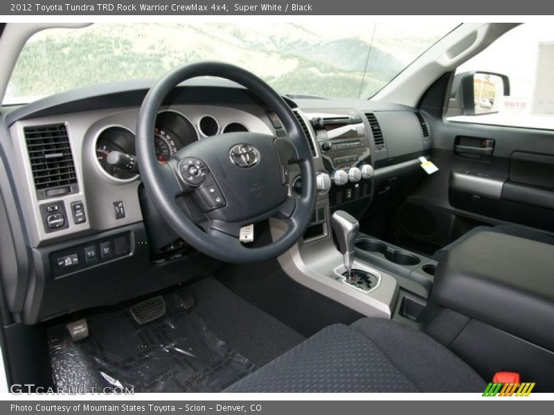 Super White / Black 2012 Toyota Tundra TRD Rock Warrior CrewMax 4x4