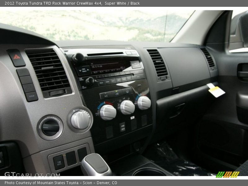 Super White / Black 2012 Toyota Tundra TRD Rock Warrior CrewMax 4x4