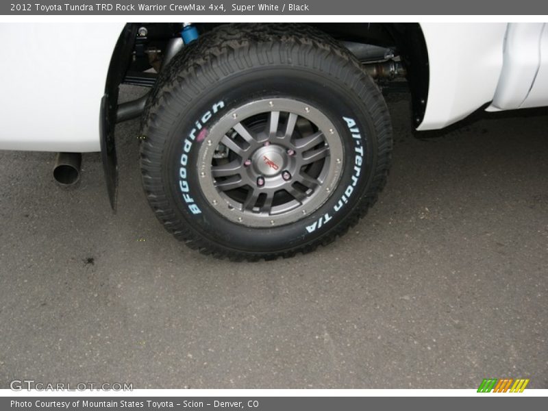 Super White / Black 2012 Toyota Tundra TRD Rock Warrior CrewMax 4x4