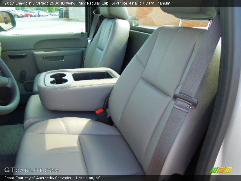 Silver Ice Metallic / Dark Titanium 2013 Chevrolet Silverado 2500HD Work Truck Regular Cab