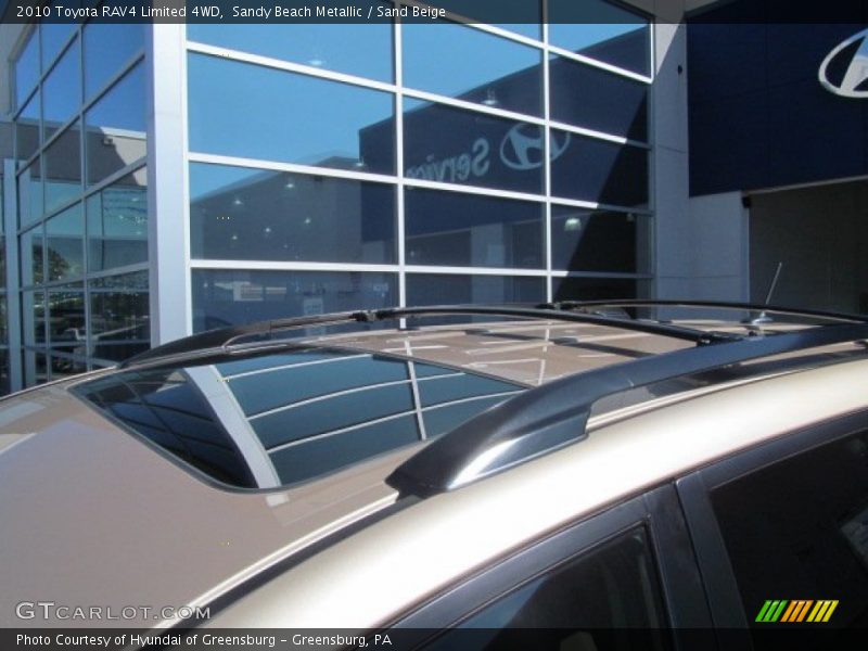 Sandy Beach Metallic / Sand Beige 2010 Toyota RAV4 Limited 4WD