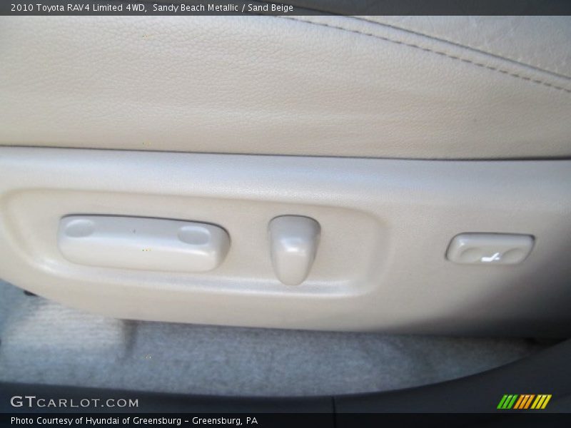 Sandy Beach Metallic / Sand Beige 2010 Toyota RAV4 Limited 4WD