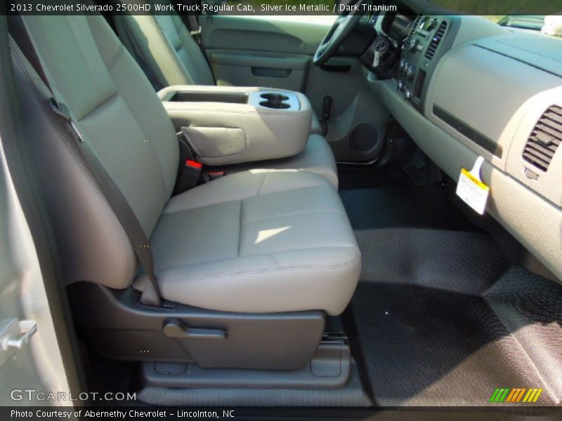 Silver Ice Metallic / Dark Titanium 2013 Chevrolet Silverado 2500HD Work Truck Regular Cab