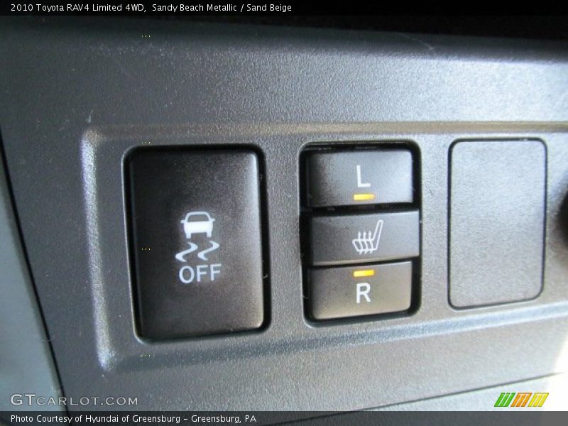 Sandy Beach Metallic / Sand Beige 2010 Toyota RAV4 Limited 4WD