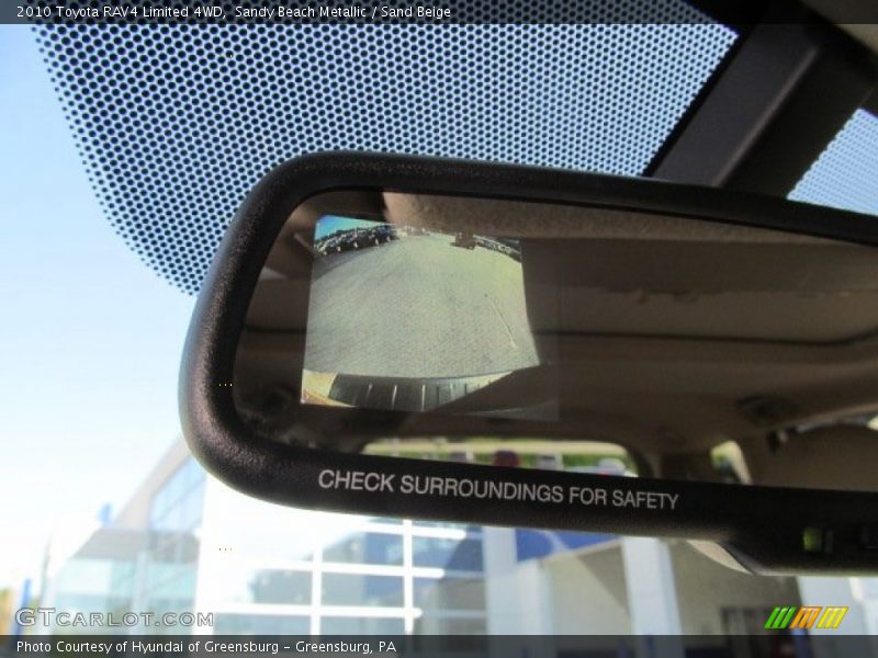 Sandy Beach Metallic / Sand Beige 2010 Toyota RAV4 Limited 4WD