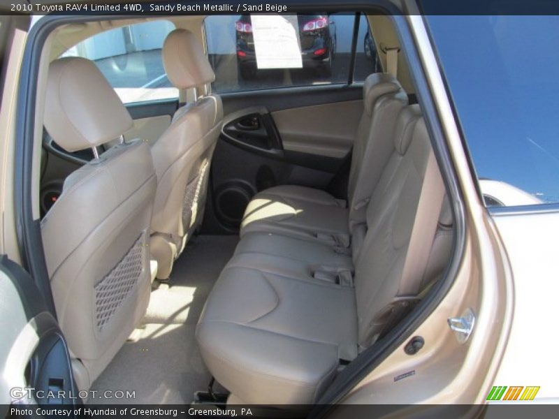 Sandy Beach Metallic / Sand Beige 2010 Toyota RAV4 Limited 4WD