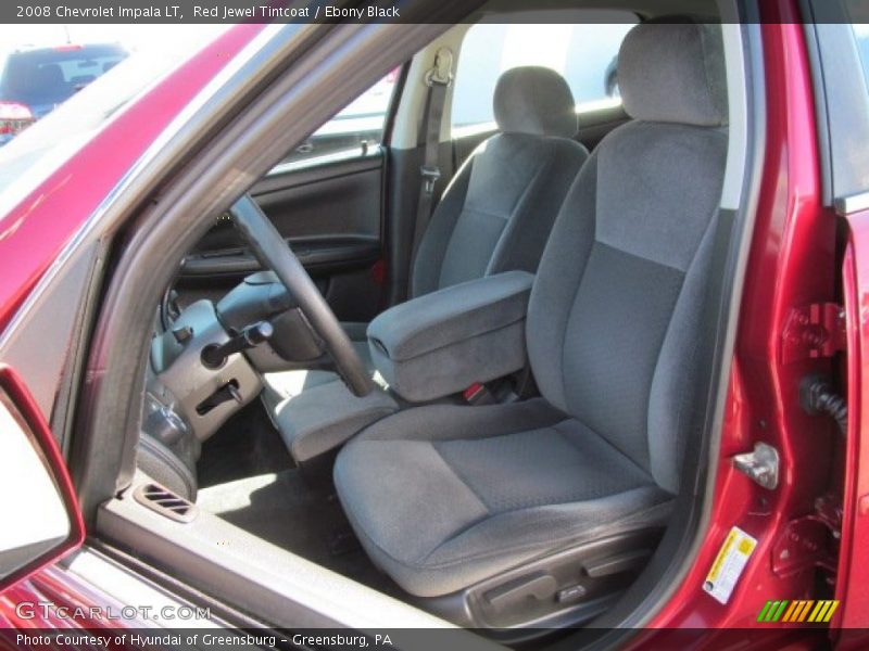 Red Jewel Tintcoat / Ebony Black 2008 Chevrolet Impala LT