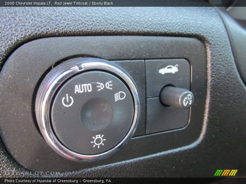 Red Jewel Tintcoat / Ebony Black 2008 Chevrolet Impala LT