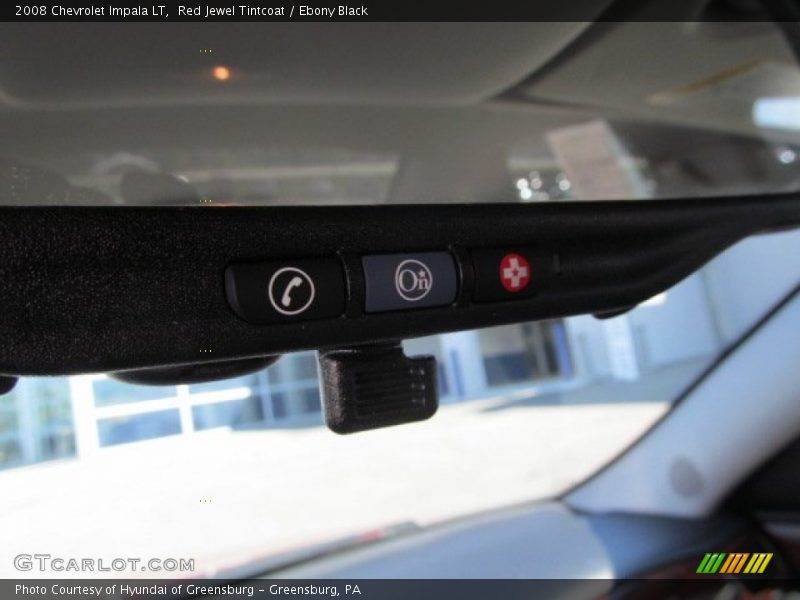 Red Jewel Tintcoat / Ebony Black 2008 Chevrolet Impala LT