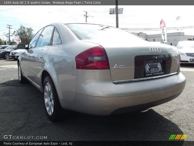 Melange Beige Pearl / Terra Cotta 1999 Audi A6 2.8 quattro Sedan