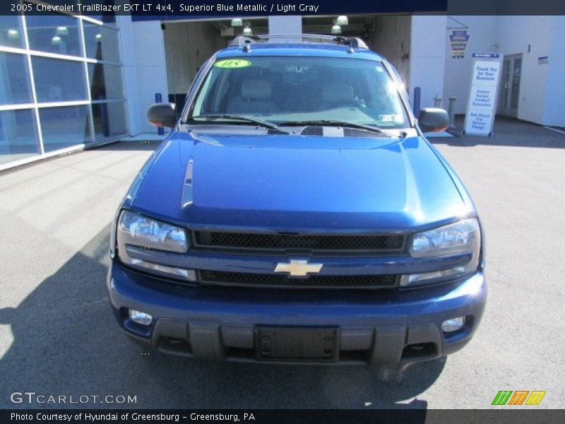 Superior Blue Metallic / Light Gray 2005 Chevrolet TrailBlazer EXT LT 4x4