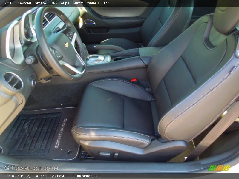 Summit White / Black 2013 Chevrolet Camaro LT/RS Coupe