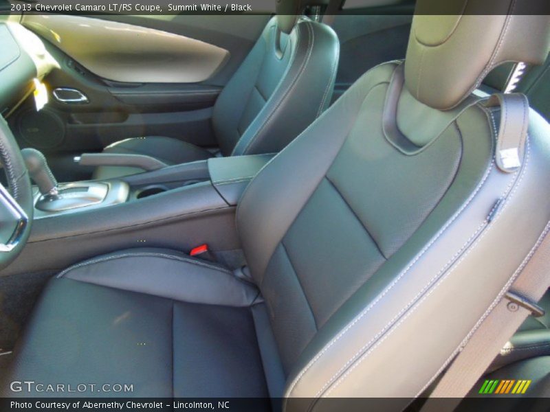Summit White / Black 2013 Chevrolet Camaro LT/RS Coupe