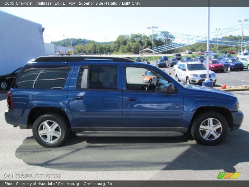 Superior Blue Metallic / Light Gray 2005 Chevrolet TrailBlazer EXT LT 4x4