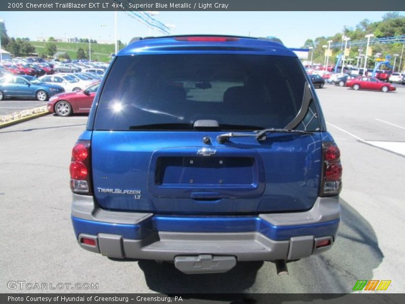 Superior Blue Metallic / Light Gray 2005 Chevrolet TrailBlazer EXT LT 4x4