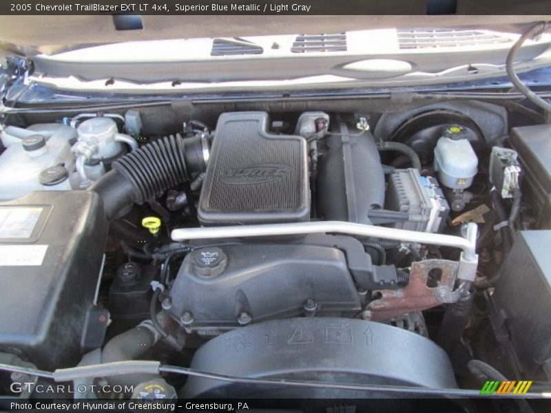 Superior Blue Metallic / Light Gray 2005 Chevrolet TrailBlazer EXT LT 4x4