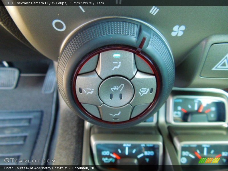 Controls of 2013 Camaro LT/RS Coupe