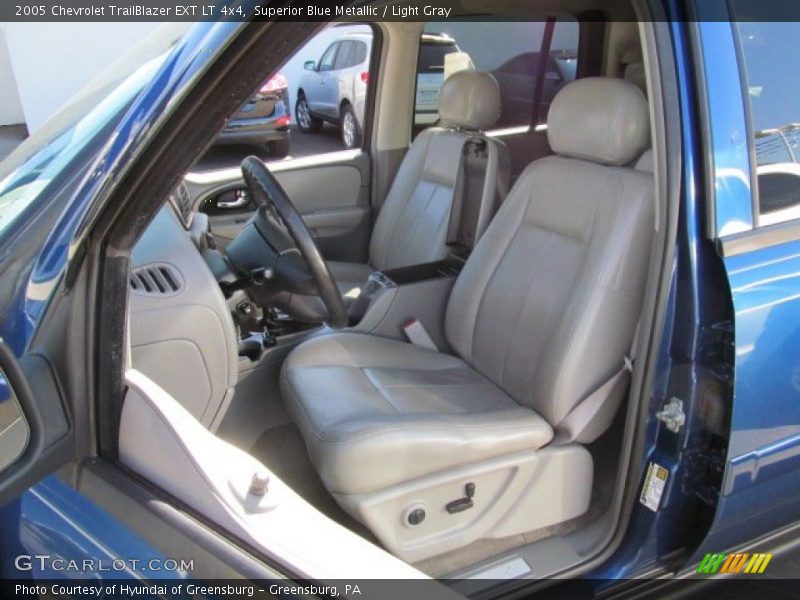 Superior Blue Metallic / Light Gray 2005 Chevrolet TrailBlazer EXT LT 4x4