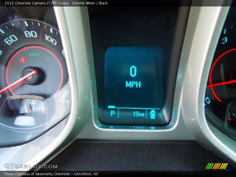 Summit White / Black 2013 Chevrolet Camaro LT/RS Coupe