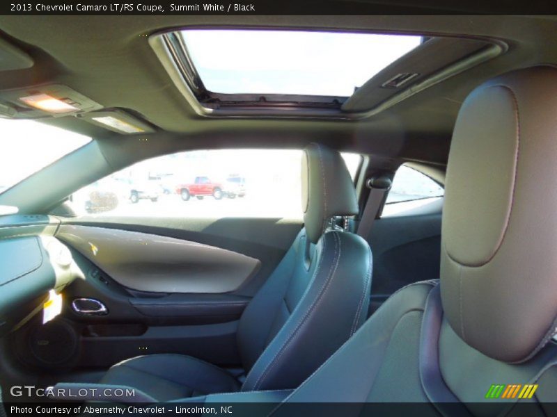 Summit White / Black 2013 Chevrolet Camaro LT/RS Coupe