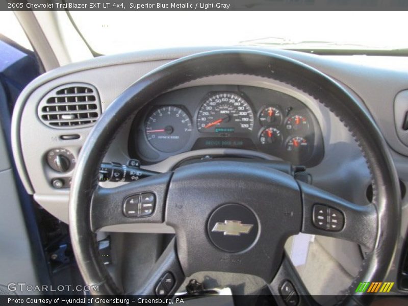 Superior Blue Metallic / Light Gray 2005 Chevrolet TrailBlazer EXT LT 4x4